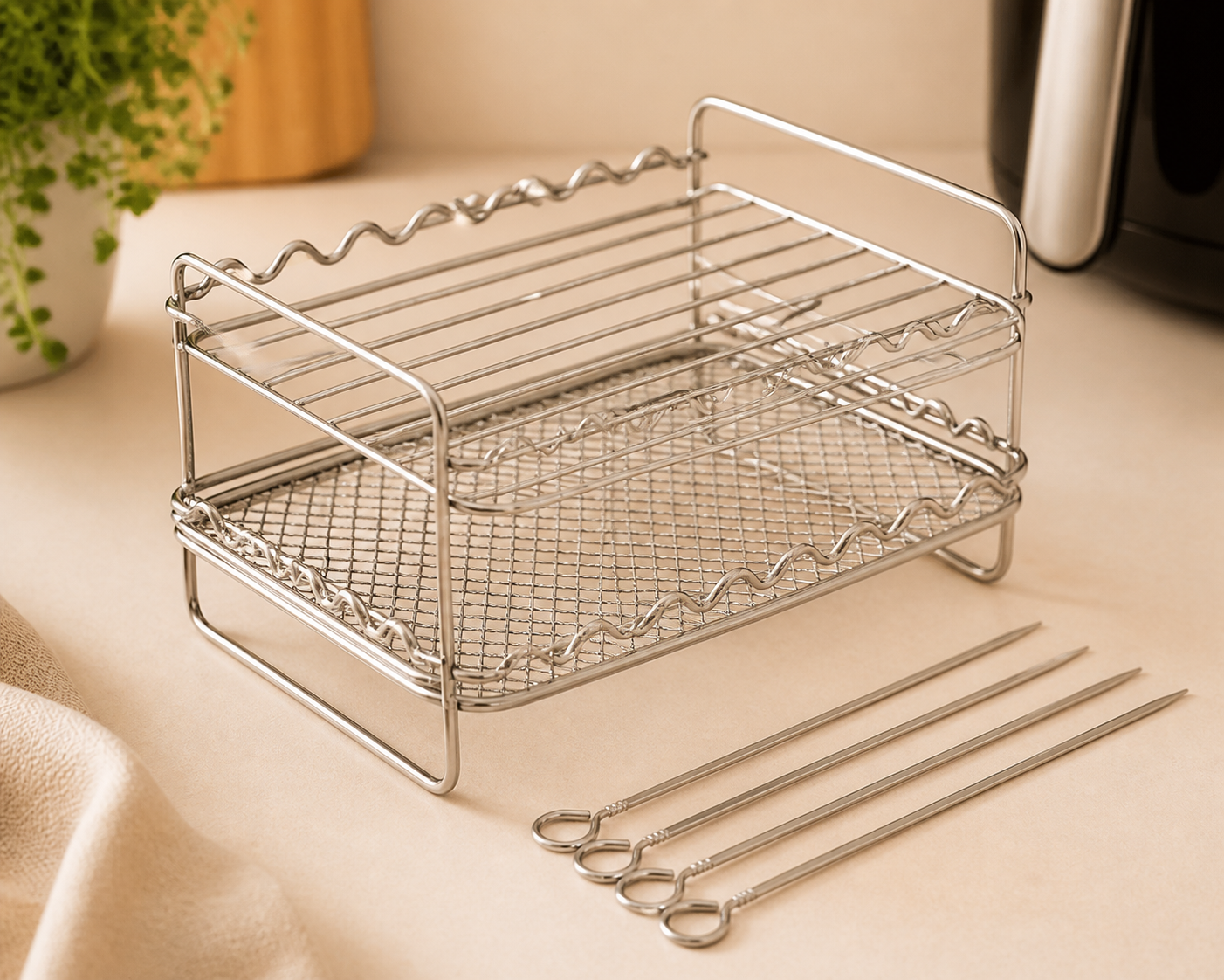 Grille double niveau
