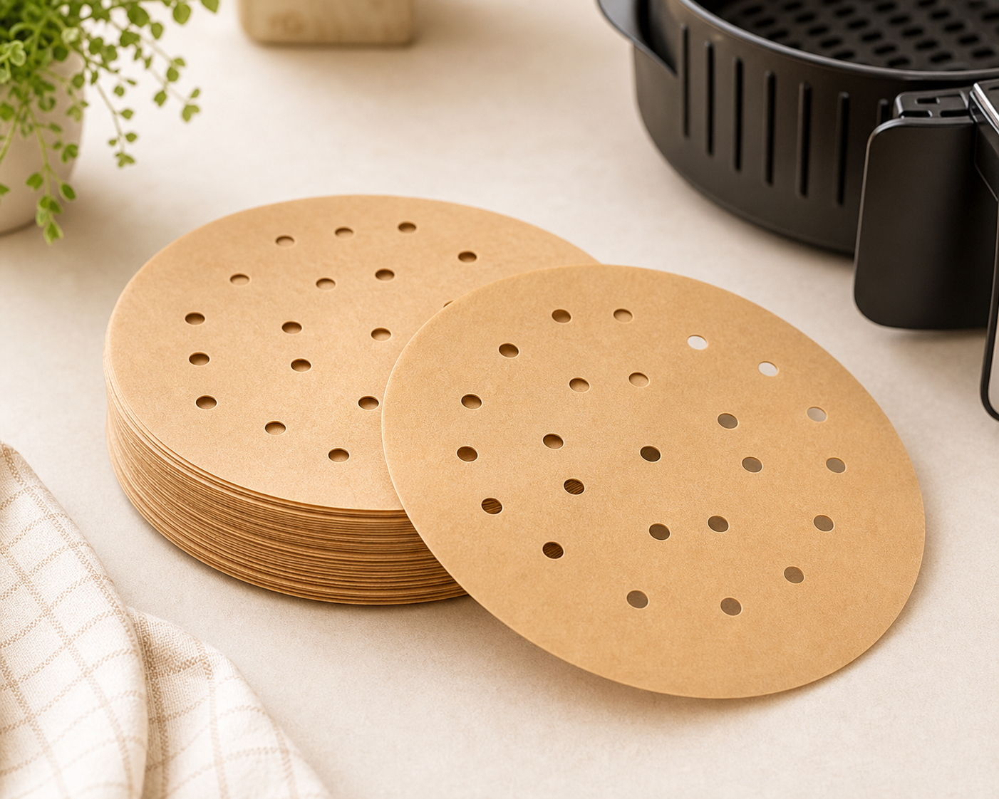 Papier cuisson perforé