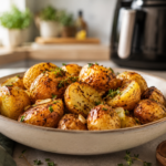 Pommes de terre grenaille Air Fryer dorées et croustillantes aux herbes